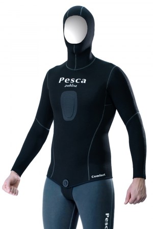 Σακάκι κατάδυσης Comfort Black Subline 5,0 mm