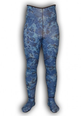 Παντελόνι κατάδυσης: Comfort Camo Blue 5,0 mm.