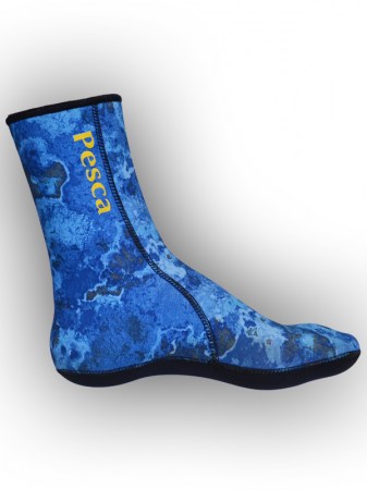 Καλτσάκια κατάδυσης: Comfort Camo Blue 5,0 mm.