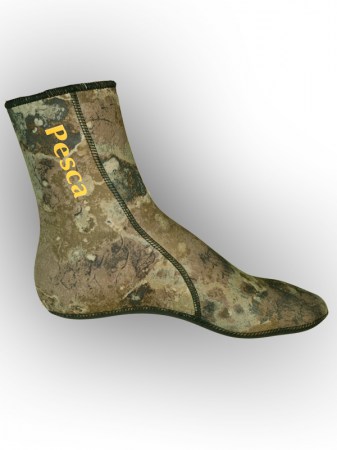 Καλτσάκια κατάδυσης: Comfort Camo Green 5,0 mm