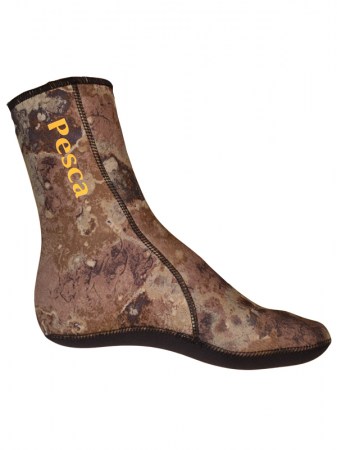 Καλτσάκια κατάδυσης: Comfort Camo Rust 6,5 mm.